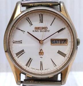 ジャンク SEIKO セイコー KINGQUARTZ キングクォーツ 5856-8040／700*** クォーツ 腕時計