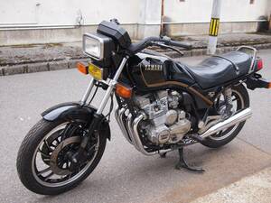 ヤマハ1981年 XJ750a 長期保管 未使用車両 43年前の新車 書類あり メーター距離00004km エンジン実動 福井県福井市 始動動画有