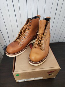 未使用品 ラインマン 2904 レッドウィング RED WING サイズ8D 26cm LINEMAN