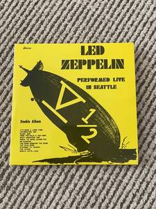 Led Zeppelin 「V 1/2. Performed Live In Seattle」 ３CD　Cobra Standard