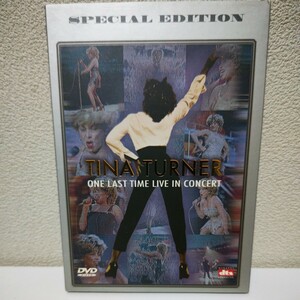 TINA TURNER/One Last Time Live in Concert 輸入盤DVD ティナ・ターナー