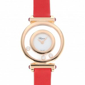 ショパール Chopard ハッピーダイヤモンド アイコン ウォッチ 204780-5201 ホワイト文字盤 新品 腕時計 レディース