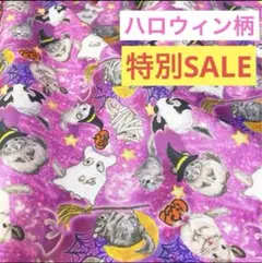 特別SALE【オリジナル生地】チンチラ　ハロウィン　ピンク