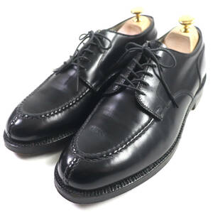 良品▼ALDEN オールデン 924 ノルウィージャンフロント BARRIE LAST バリーラスト スプリットトゥ Vチップ カーフレザーシューズ 8.5 箱