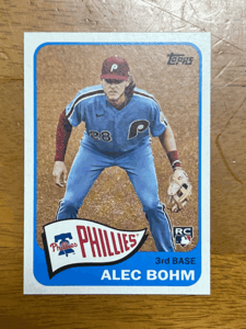 2021 Topps Series 2 アレク・ボーム Alec Bohm 1965 Redux #T65-38 RC