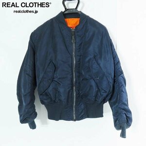 ☆Alpha Industries/アルファ インダストリー リバーシブル フライトジャケット MA-1 MIL-J-82790J/S /080