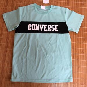 CONVERSE コンバース★男女どちらでも 半袖Tシャツ 160★吸汗速乾 ミントグリーン