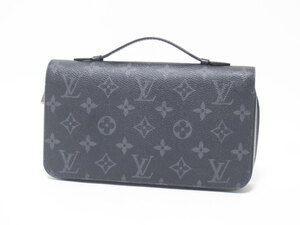 送料無料 LOUIS VUITTON ルイウ゛ィトン モノグラム エクリプス ジッピーXL ラウンドファスナー財布 ハンドバッグ M61698