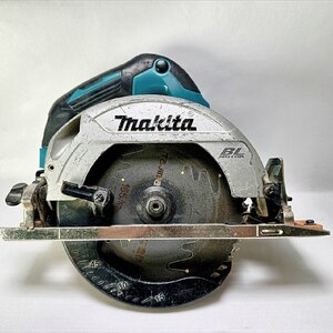 【KKB1282YK】【1円～】MAKITA マキタ 充電式丸ノコ HS610D 18V 6.0Ah 純正バッテリ付属 動作確認済 DIY向け ハイパワー 工具 ワイヤレス