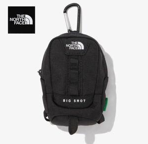 THE NORTH FACE ノースフェイス ビッグショット ミニポーチ 小物収納 ギフト カラビナ付 ブラック 日本未発売