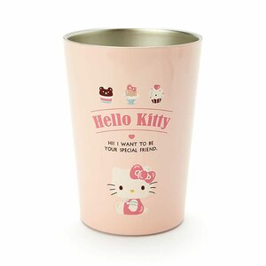 サンリオ ステンレスタンブラー 400ml ピンク 真空 ハローキティ キティちゃん hello kitty キャラクター 125121 SAN