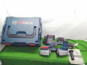 中古美品 BOSCH ボッシュ 18V バッテリー バンドソー 3.0Ahバッテリ×2個付 GCB18V-LI