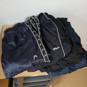 ★4枚セット「スポーツ裏起毛パンツ」HEAD//FILA //しまむら//////