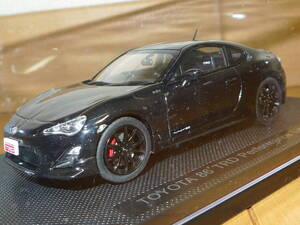 EBBRO　エブロ　トヨタ　86　TRD　パフォーマンスライン　ブラック　１/43