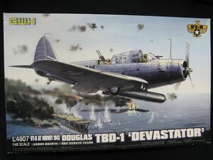 ★　G.W.H　　1/48 　 TBD-1 デバステーター　 ★