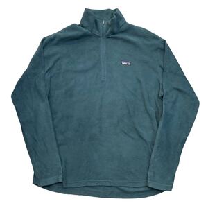 2012年製 patagonia フリース ジャケット XL グリーン プルオーバー シンチラ フルジップ パーカー ロゴ アウトドア パタゴニア 26267