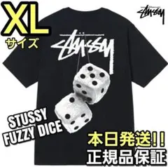 ステューシー⭐XLサイズ⭐ FUZZY DICE TEE Tシャツ黒