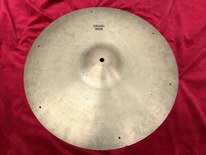 Zildjian CRASH RIDE 18inch ◆ ジルジャン シンバル クラッシュ ライド 18インチ / 約45.8cm 白抜きロゴです♪ 中古品 管理番号#3