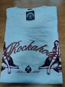 新品未使用品　THE MODS　Tシャツ　Lサイズ　ROCKAHOLIC 　ホワイト　廃盤商品　売切商品