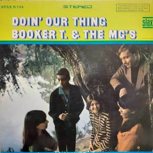 カナダSTAXオリジLP！水色ラベル！Booker T. & The MG