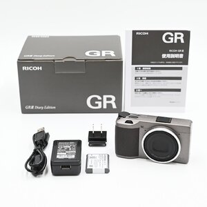 RICOH GR III Diary Edition メタリックウォームグレー デジタルカメラ コンパクトデジタルカメラ