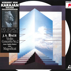 LASERDISC/GF Herbert Von Karajan New Years Eve Concert 1984 CSLM909SONY Germany /00800