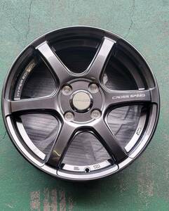 個人宅不可 4本 ホットスタッフ クロススピード RS6 16 6J 6.0J 4H100 +45 CROSS SPEED 送料込¥65000~ アクア ヤリス スイフト