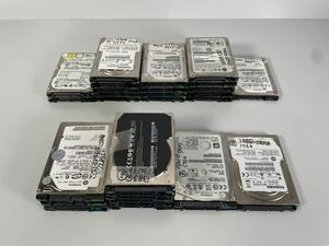 2.5インチ HDD ［正常］ まとめて30個セット sata ハードディスク 750GB 500GB 320GB 250GB 200GB 160GB 120GB 80GB 40GB ノートPC