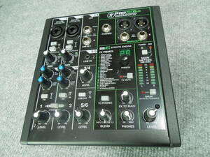 マッキー/ MACKIE PRO FX6 v3／ 中古 動作確認 良好／ Professional Effects Mixers with USB　