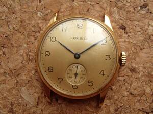 1940S LONGINES cal.27.0 14K SOLID GOLD CASE ロンジン 手巻 14金無垢 アンティーク ヴィンテージ