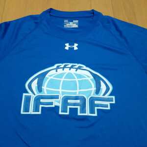 【非売品】IFAFアメフト世界選抜選手支給Tシャツ　SM アンダーアーマー