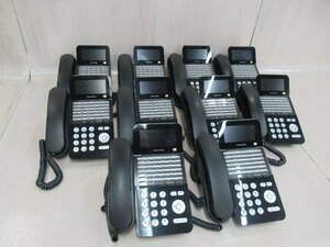 ΩZZF 1754 o 保証有 NAKAYO NYC-36Si-SDB ナカヨ Si 36ボタン電話機 18年製 10台セット 綺麗目・祝10000!取引突破!!