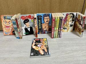 美品　漫画まとめ売り15冊　範馬刃牙　今日から俺は!! ギャングキング　サムライソルジャー　GTO 元祖!浦安鉄筋家族　レア　希少　稀少