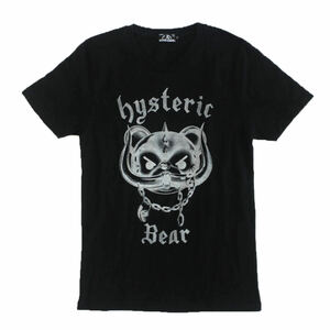 HYSTERIC GLAMOUR ヒステリックグラマー ベア Tシャツ 黒 S モーターヘッド BEAR