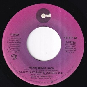 Stacy Lattisaw & Johnny Gill - Perfect Combination / Heartbreak Look (A) SF-M623