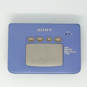 ★SONY WM-EX77 カセットテーププレーヤー ソニー CASSETTE WALKMAN