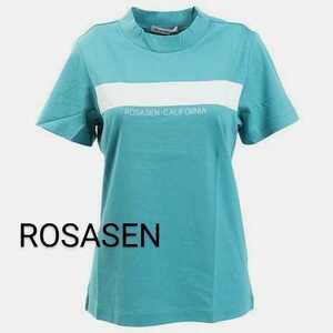 タグ付 ROSASEN レディースM ロサーセン 半袖 ゴルフTシャツ バックポケット マルチエフェクトジャージ 未使用 新品 正規品 送料無料