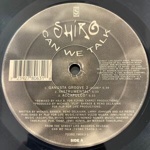 SHIRO/CAN WE TALK/レコード/中古/DJ/club/R&B/ヒット曲