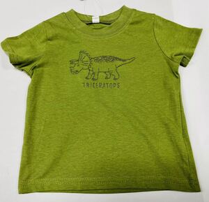 ◎★★★★6650*激安sale!!新品 こども服/ベビー服 　半袖Tシャツ(刺繍/TRICERATOPS)size80　1枚★Sunnysmile