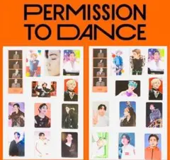 10/3限定価格❣️permission to dance トレカ シールセット①