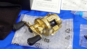 【美品】シマノ 21カルカッタコンクエスト101 Left KDW オフセットクラッチ付き SHIMANO 21CALCUTTA CONQUEST101 Left