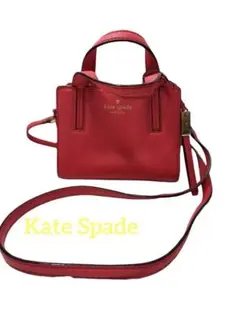 本日最終日大特価❤️Kate Spade❤️ ミニショルダー　ビビットカラー　金ロゴ