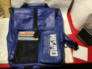 NISMO ニスモ　旧ロゴ　旧エンブレム　リュック　カバン　鞄　巾着　スカイライン　R30 R31 R32 シルビア　S13 S14 S15 ブルーバード 910