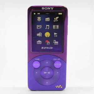 SONY ウォークマン 8GB バイオレット NW-S754 #7260