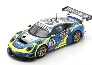 【スパーク】 1/43 ポルシェ 911 GT3 R No.39 SINGHA レーシング Team TP 12 3rd Pro-AM Cup 24H Spa 2022 [SB519]★未開封新品！