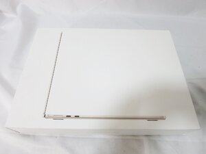 1円 Apple MacBook Air M2 13.6インチ A2681 メモリ8GB SSD512GB ノートパソコン 保存箱付き