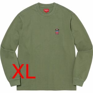 XL 即決 国内正規新品 22SS Supreme Precision L/S Top Olive Small Box Logo シュプリーム スモール ボックスロゴ ロンT オリーブ