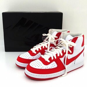 ★未使用★COMME des GARCONS HOMME PLUS×NIKE(ナイキ) TERMINATOR HIGH SP スニーカー 27.5cm US9.5 FD4159-102★【AP126】