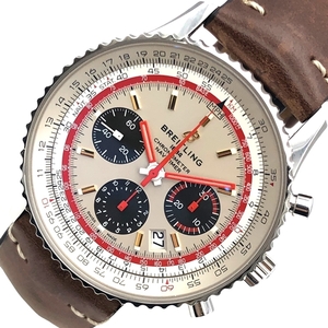 ブライトリング BREITLING ナビタイマーB01 クロノグラフ43TWA エディション AB01219A1G1X1 シルバー SS 腕時計 メンズ 中古