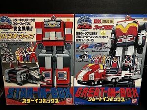 【中古】地球戦隊ファイブマン DXスターファイブ ファイブロボ 倉庫品 DX超合金 レトロ